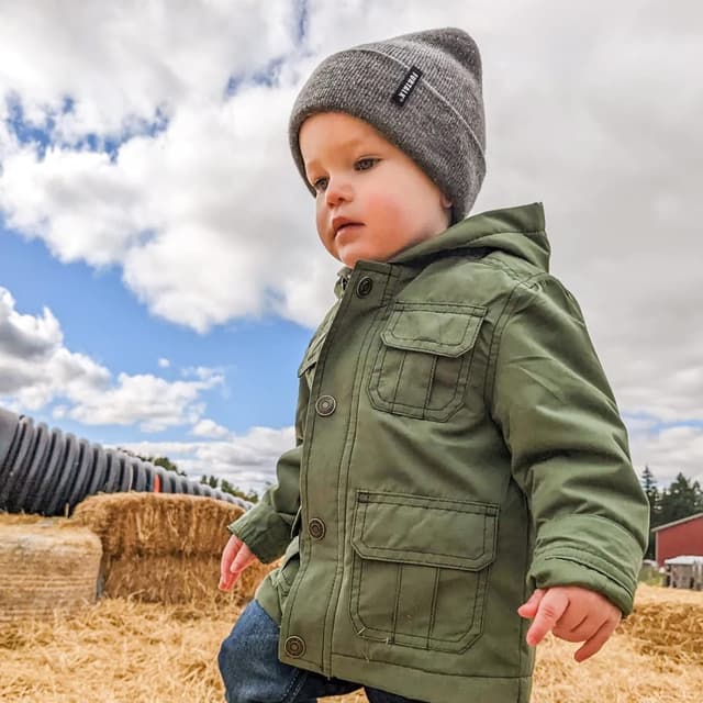 Detalle 1 de FURTALK Unisex Baby Wintermütze 3 Größen 🧣