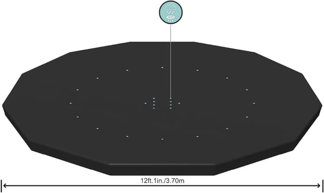 Thumbnail 5 de Bestway Round Pool Cover 3.66m