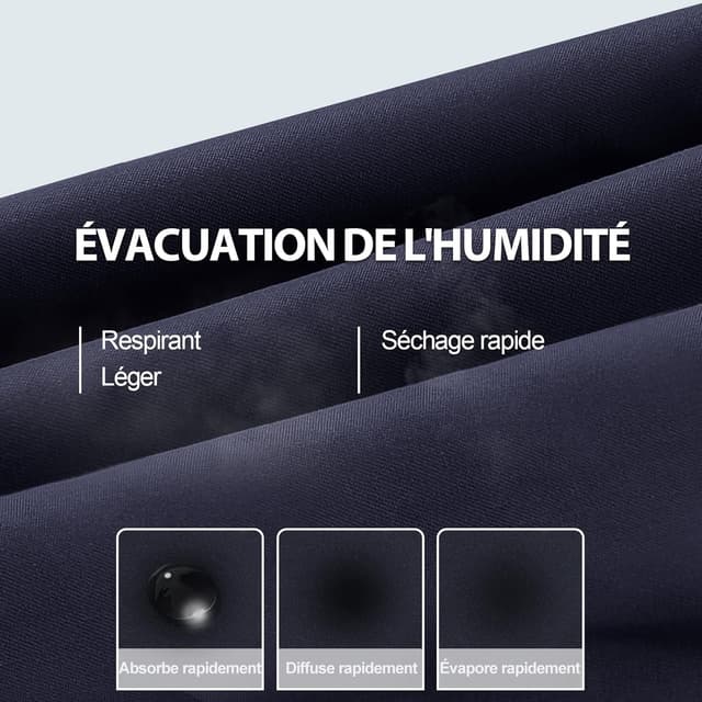 Thumbnail 3 de SIHOHAN Short de Sport Homme Séchage Rapide