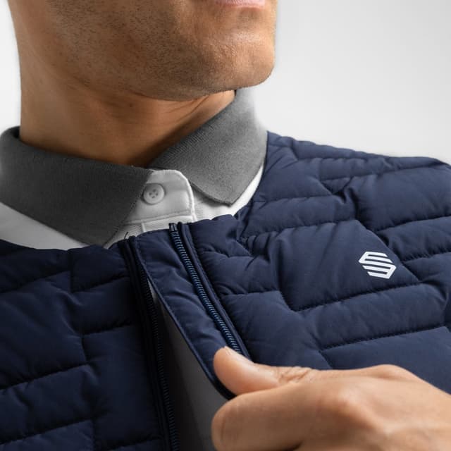 Thumbnail 3 de Siroko Chaleco golf insulado hombre Royal ⛳