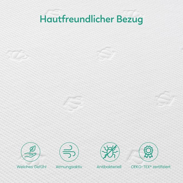 Thumbnail 4 de BedStory Babymatratze 70 x 140, verstellbar, 12 cm