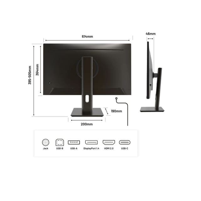 Thumbnail 1 de JAPANNEXT JN-IPS27FHDR-C65W-HSP 27" IPS FullHD 100 Hz 📺