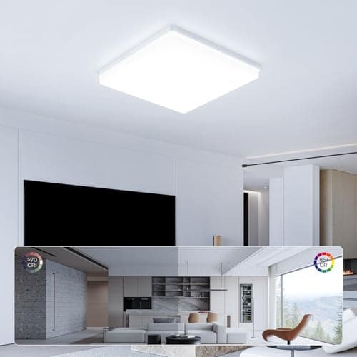 Detalle de Kuwork plafón LED 48 W 4800 lm 6500K