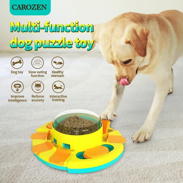 Detalle 2 de CAROZEN Interactive Dog Toys puzzle feeder for slow feeding and training