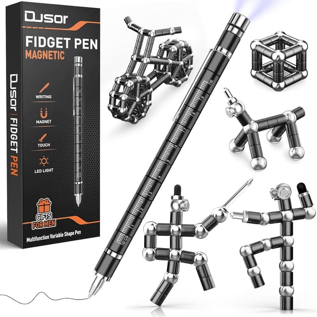 Detalle de Dusor Magnetic Fidget Pen – Geschenk für Männer