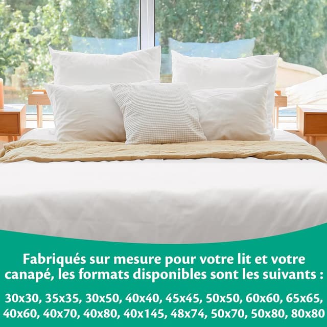 Thumbnail 4 de Flowen Oreiller 50x70 Lot de 2