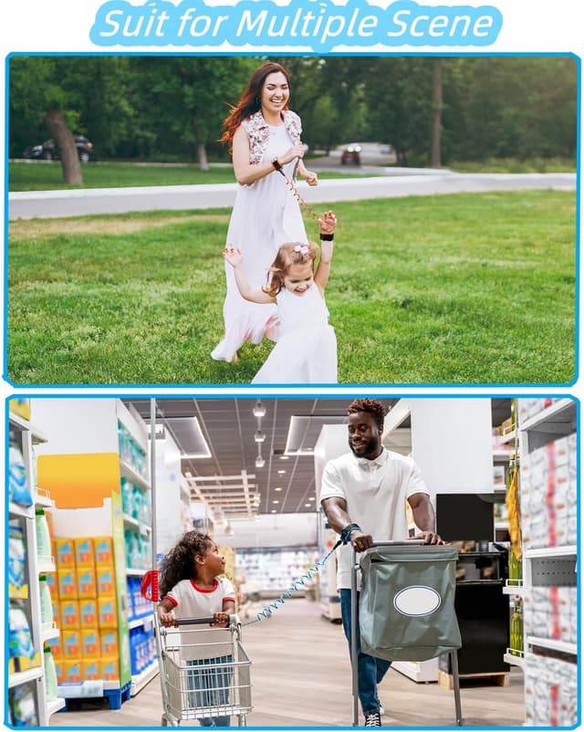 Thumbnail 6 de Dr.meter 1.2M Toddler Reins Anti‑Lost Wrist Strap 📎