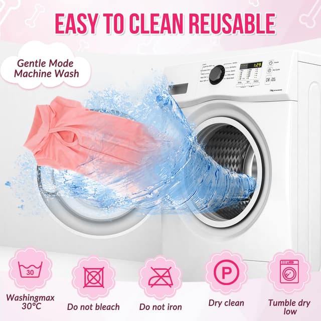 Detalle de Eyein Dog Surgery Recovery Suit (Adjustable), Soft Recovery Onesie Alternative to a Cone, Size L