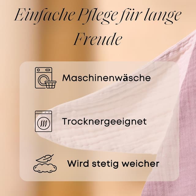 Detalle 2 de Mababu Schmusetuch Musselin 4‑lagig