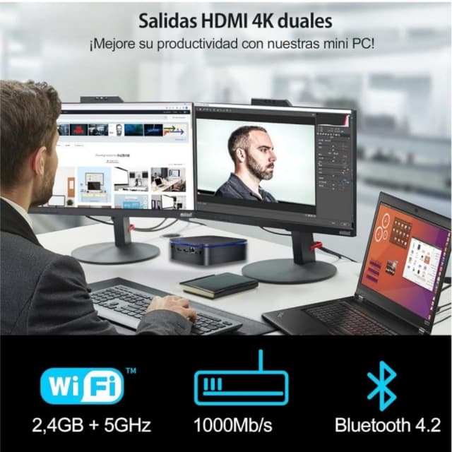 Thumbnail 2 de Mini PC Blackview MP60 Intel N150 16GB 512GB SSD Windows 11 😊