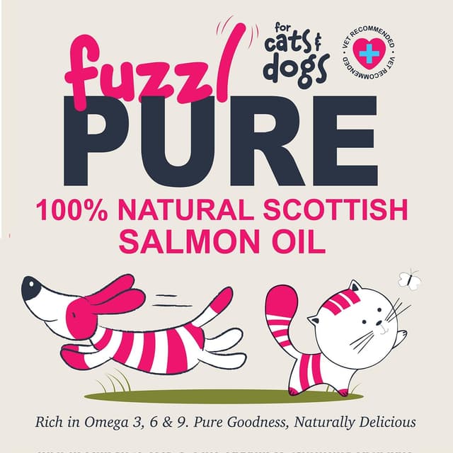 Thumbnail 6 de Fuzzl Scottish Salmon Oil for Dogs and Cats 500ml – Pure cold-pressed Omega 3, 6 & 9 supplement