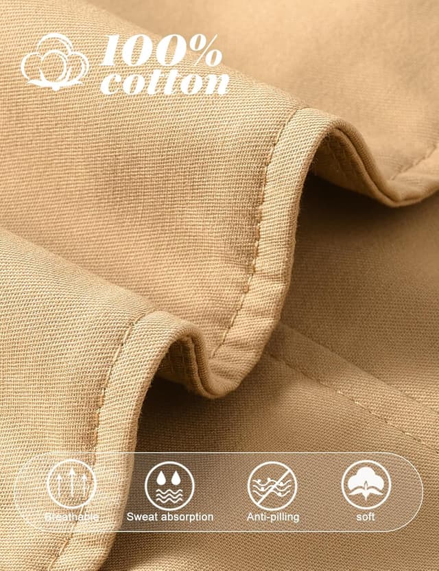 Thumbnail 6 de Tuopuda Damen-Lang-Trenchcoat Zweireiher aus Baumwolle mit Gürtel – Übergangsjacke Schwarz, S