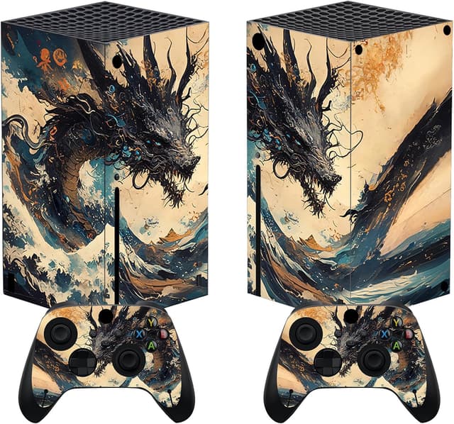 Detalle de Xbox Series X vinyl skins by playvital