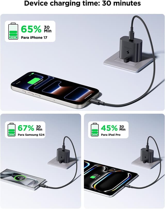 Thumbnail 6 de Samsung USB-C Fast Charger 25W with cable