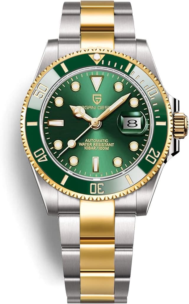 Detalle de Pagani Design PD1639 orologio da uomo automatico business impermeabile 43 mm con vetro zaffiro e NH35A