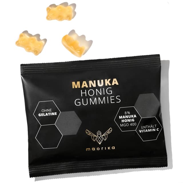 Detalle de maorika Manuka GUMMIES mit MGO 400
