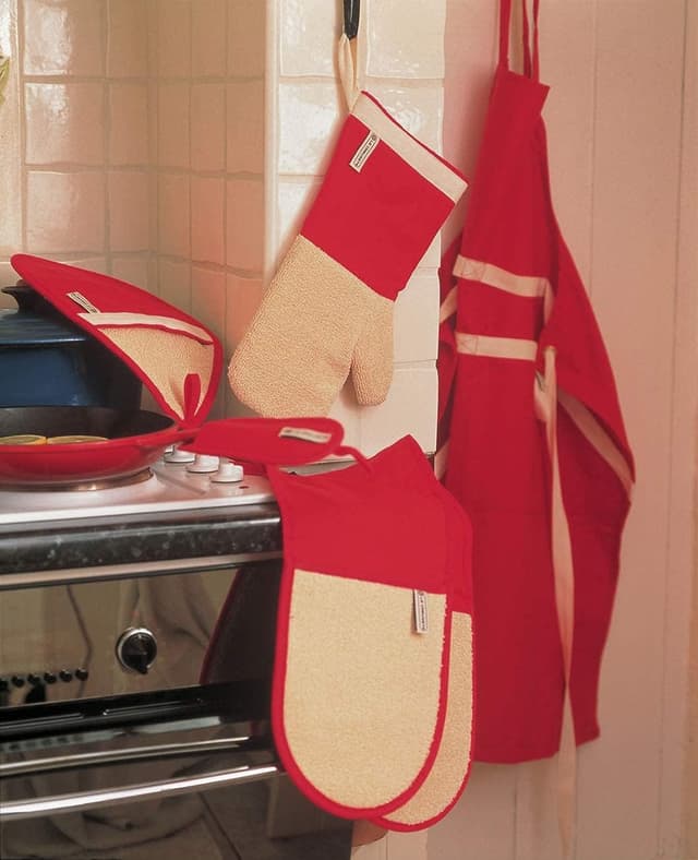 Thumbnail 5 de Le Creuset Manopla doble cereza en algodón 🍒