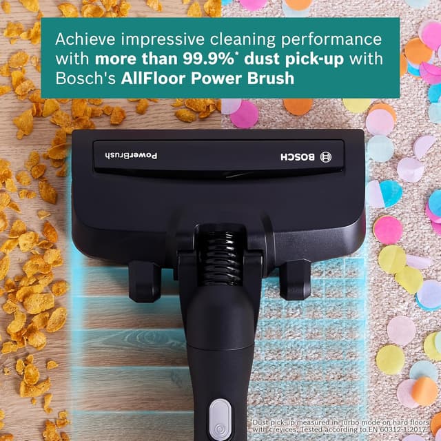 Detalle 2 de Bosch Unlimited 6 BBS611GB cordless stick vacuum with accessories and docking station