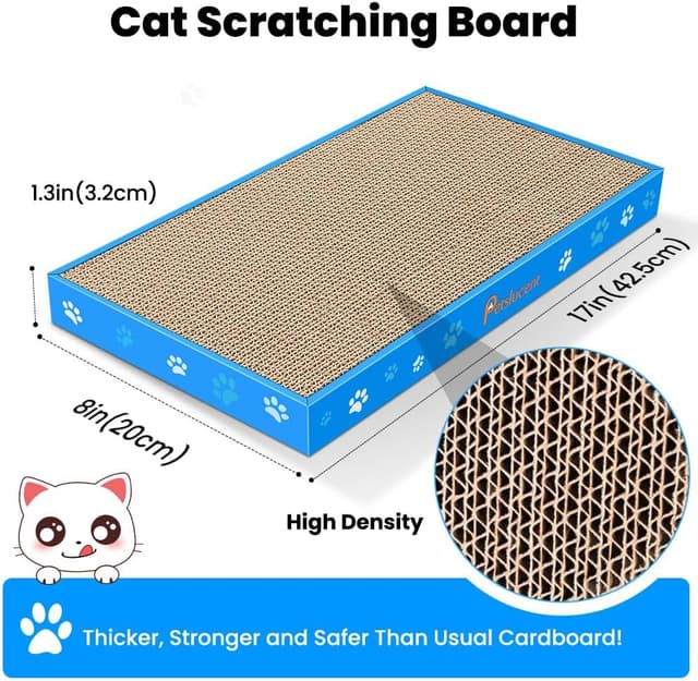 Detalle 2 de Petslucent Cat Scratching Board 2-pack 🐱
