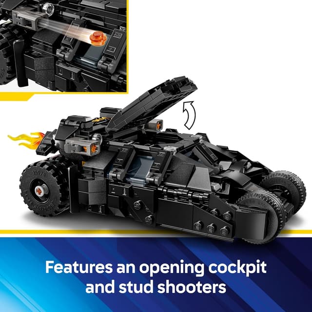 Detalle de LEGO Batman Tumbler Batmobile 76303