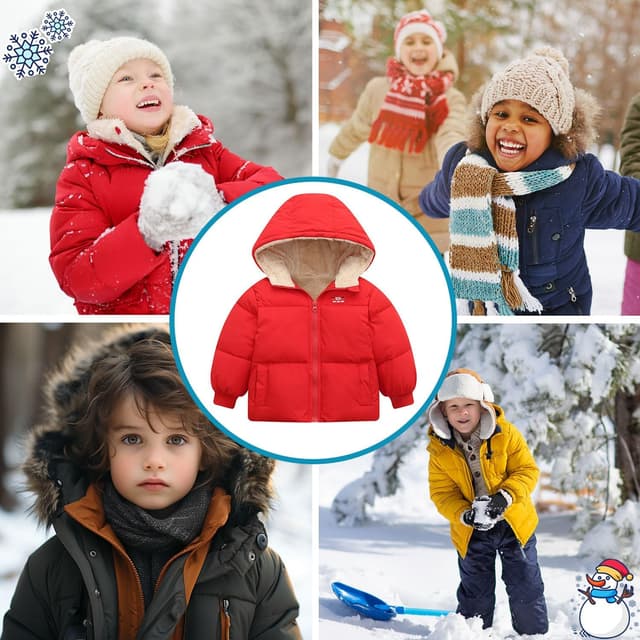 Thumbnail 3 de Kids4ever Winter Coat for Kids with Hood