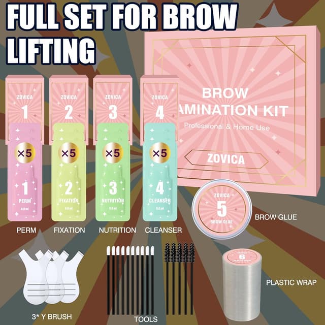 Thumbnail 4 de Augenbrauen Lifting Set 5-Sachet Brow Laminierung