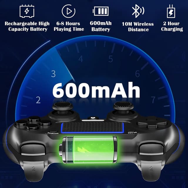 Detalle de CHEREEKI Wireless Controller for PS4 gamepad