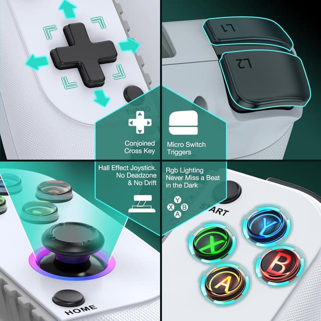 Thumbnail 4 de TUROB Wake Up wireless mobile gaming controller for iPhone and Android