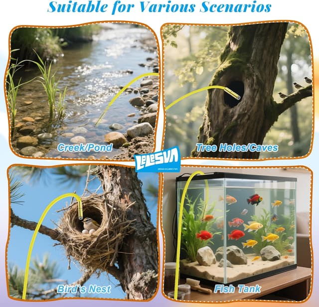 Thumbnail 6 de Endoscopio per bambini con luce e telecamera a serpente (boroscopio) educativo STEM