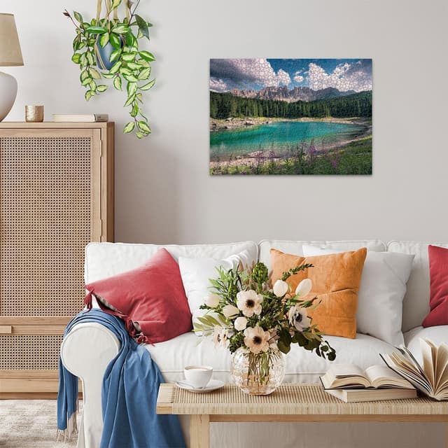 Detalle de Ravensburger Puzzle 1000 pezzi “Gioiello delle Dolomiti” (70 x 50 cm) per adulti +14