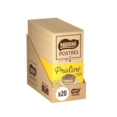 Imagen de Nestlé Postres Chocolate Praliné para fundir 20×170 g 🍫 en OfertitasTOP
