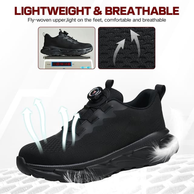 Thumbnail 5 de BAGHUY Steel Toe Cap Trainers 200J protection