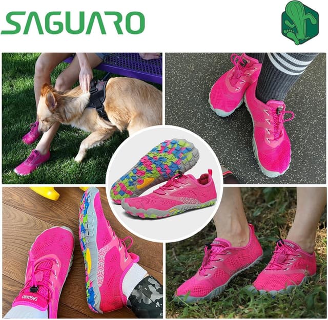 Detalle de SAGUARO Unisex Barfußschuhe für Trail- und Wassersport, schnell trocknend – Größen 36–50