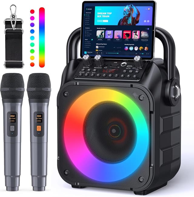 Imagen de Karaoke Adulte Haut-Parleur Bluetooth Portable en OfertitasTOP