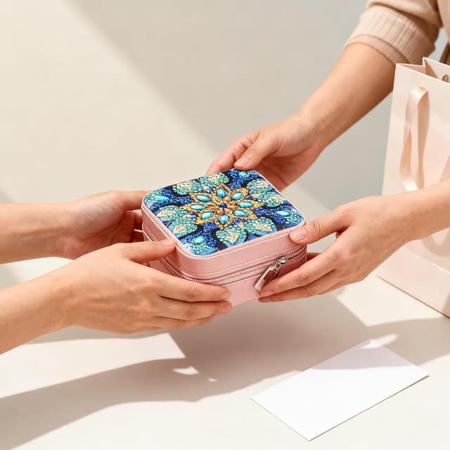 Thumbnail 5 de CharySim Diamond Painting Schmuckkästchen Set