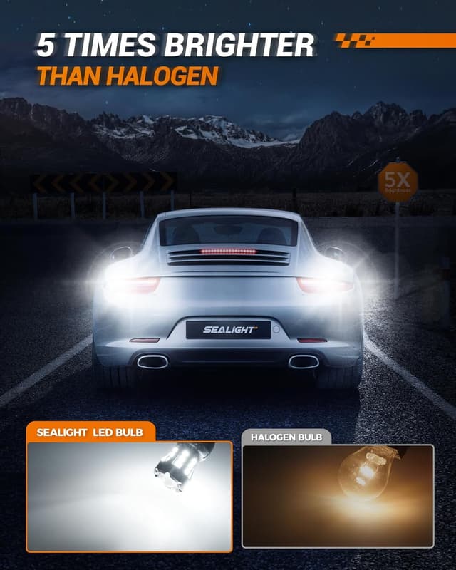 Detalle 2 de SEALIGHT 921 LED Bulb Reverse Light 600% Bright