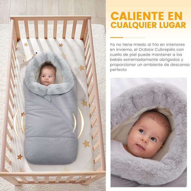 Thumbnail 5 de Orzbow Saco Capazo Bebe Invierno 92x48 cm