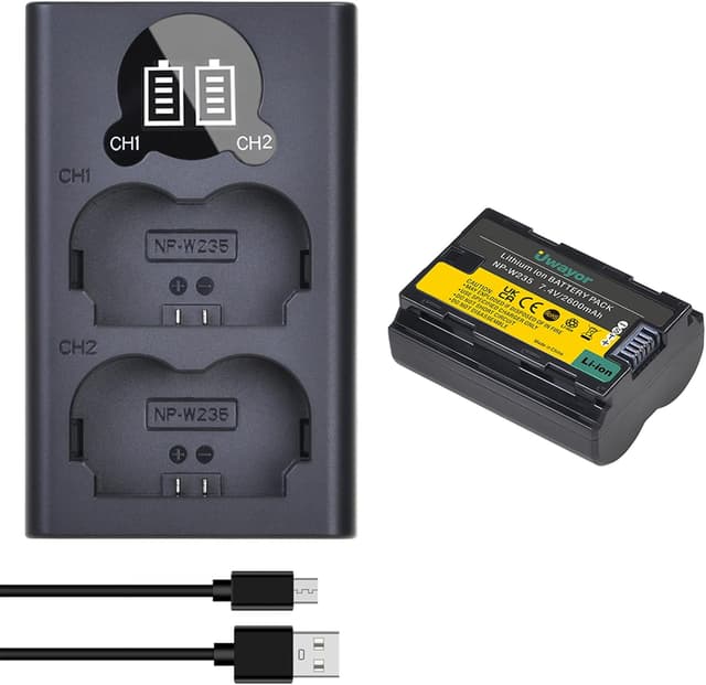 Detalle de Uwayor NP-W235 battery charger set