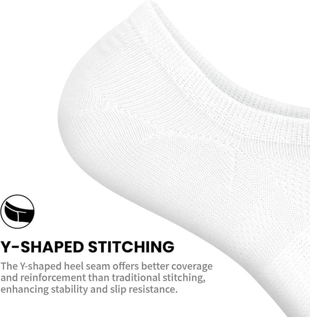 Detalle 2 de Wernies No Show Socks, 8 Pairs ⚙