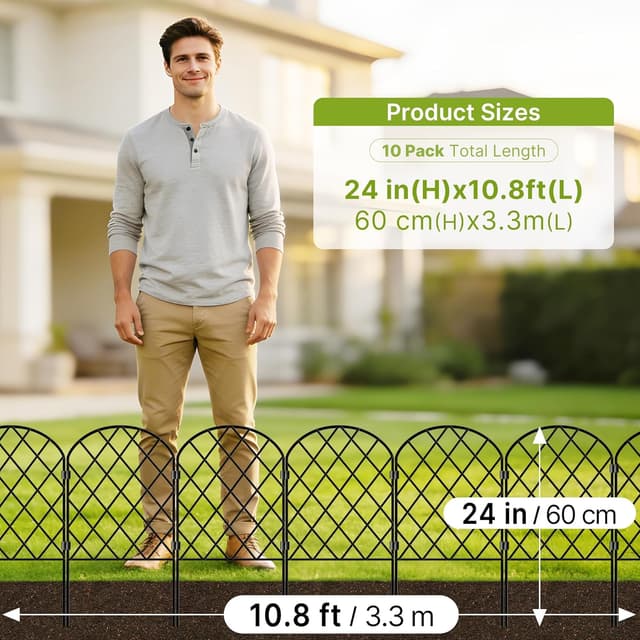 Thumbnail 1 de Thealyn Gartenzaun 3,3 m mobil