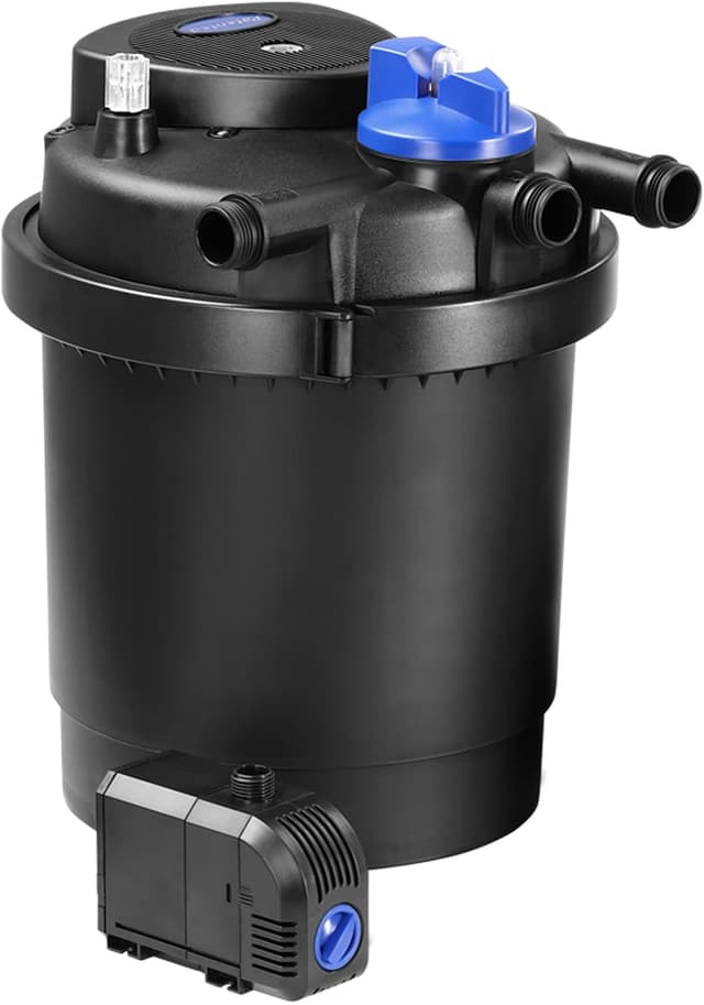 Detalle de GARDEBRUK Teichdruckfilter Set 16L 11 W