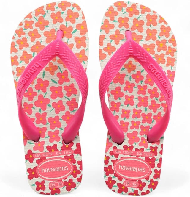Detalle de Havaianas Sunny II – sandales confortables pour femme, lanière de fermeture au talon