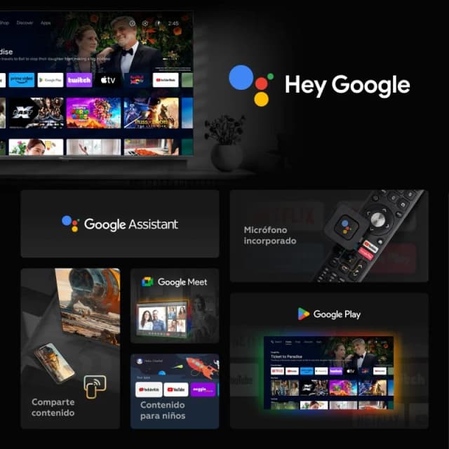 Detalle de td-systems M43C21GLE 43" 4K