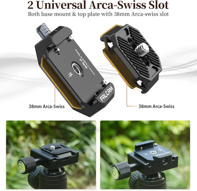 Thumbnail 2 de ULANZI F38 piastra sgancio rapido 80 kg