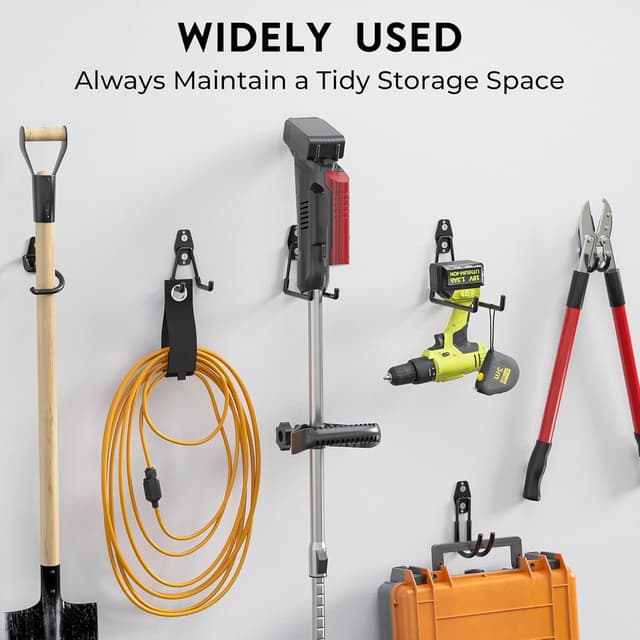 Detalle de BONTEC 18-pack garage storage hooks