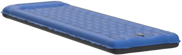 Detalle 2 de Isomatte Camping mit Fußpumpe, integrierten Kissen und 12 cm Aufbauhöhe