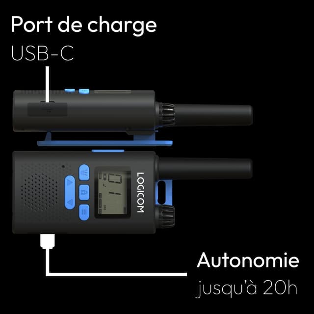 Thumbnail 1 de Logicom Essential Talkie-Walkie PMR446 10 km