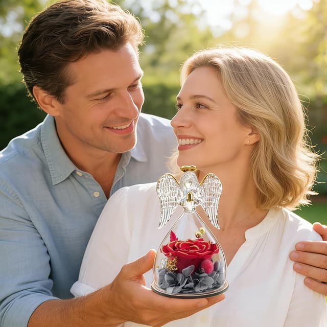 Thumbnail 4 de Yamonic Mom Angel Figurine 5.2in 🌹