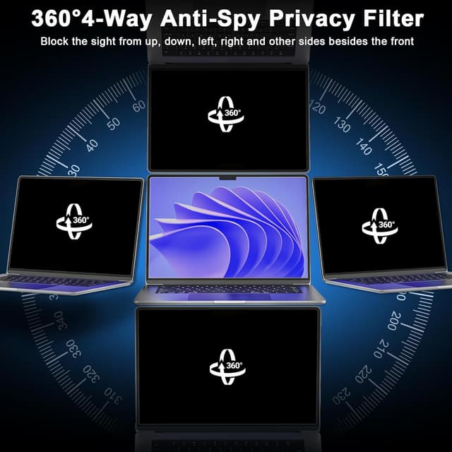 Thumbnail 2 de STARY 360° Privacy Screen MacBook Air 13