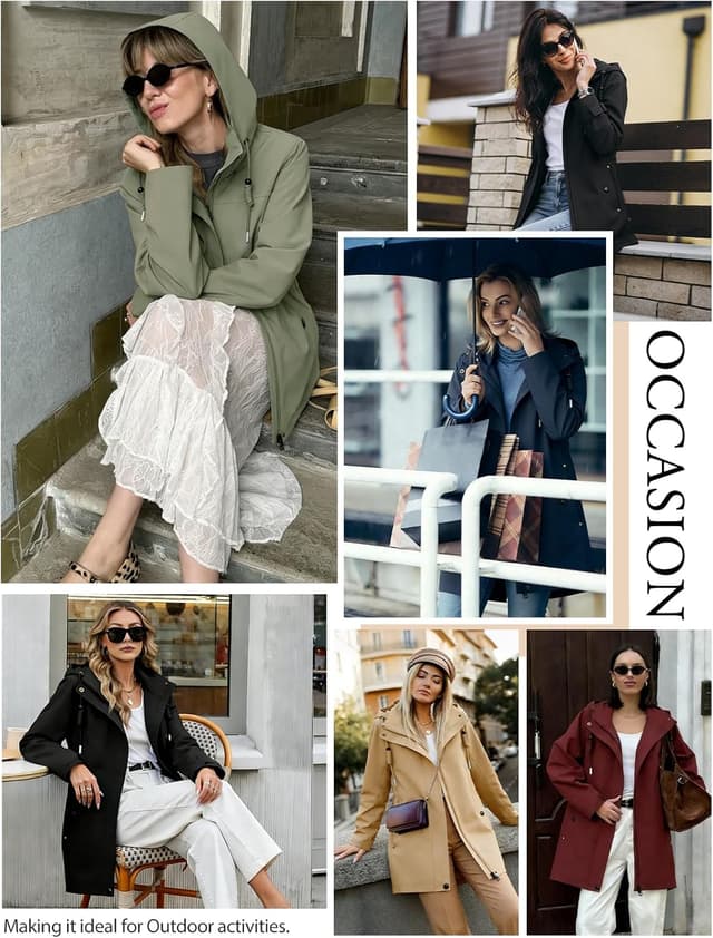 Detalle de CMTOP Giacca softshell donna impermeabile e antivento con cappuccio removibile